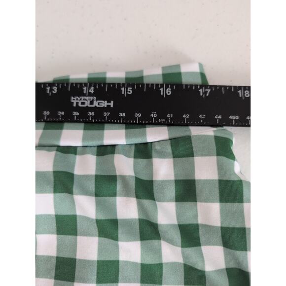 Tuckernuck Karrie Skort Women XXL Green Trellis Gingham Built in Shorts Pull On - Picture 5 of 8